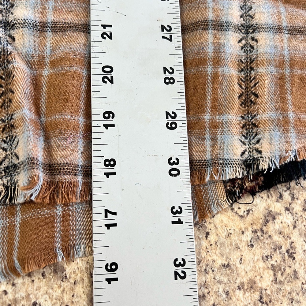 NWT Natural Life Elliott Plaid purple Button-Up oversized soft Shirt L/XL - Picture 12 of 12